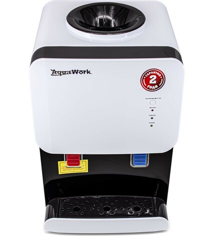 Кулер для воды Aqua Work 105-TDR бело-черный электронный