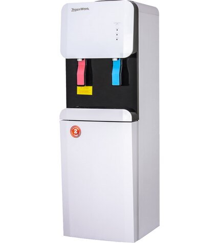 Кулер для воды Водораздатчик Aqua Work 105-LWR бело-черный со шкафчиком без охлаждения купить