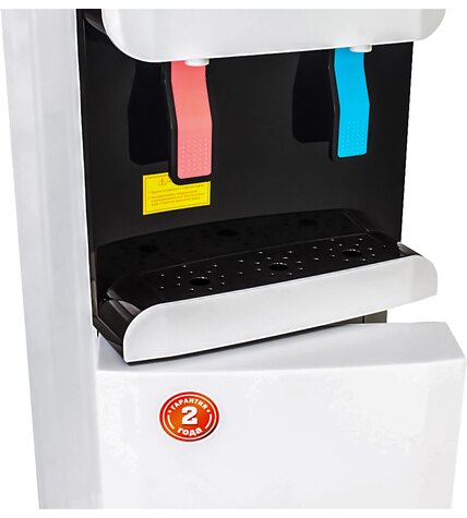 Кулер для воды Aqua Work 105-LR бело-черный со шкафчиком компрессорный