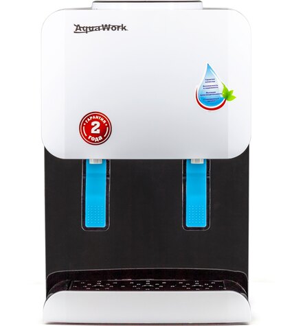 Кулер для воды Водораздатчик Aqua Work 105-TWR бело-черный без охлаждения