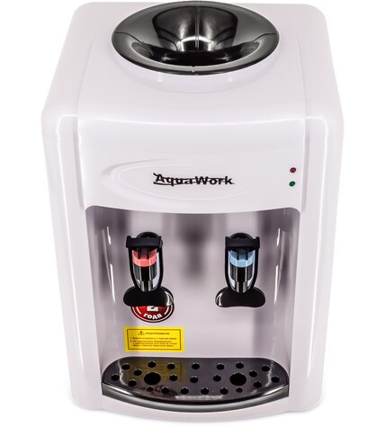 Кулер для воды Водораздатчик Aqua Work 0.7-TWR бело-черный без охлаждения