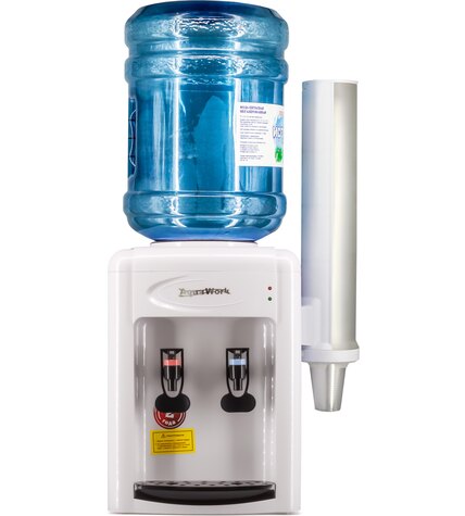 Кулер для воды Aqua Work 0.7-TDR бело-черный электронный