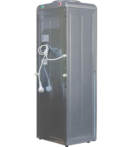 Кулер для воды Aqua Work 0.7-LDR серебро со шкафчиком электронный