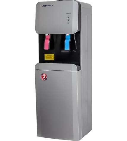 Кулер для воды Aqua Work 105-LDR серебро со шкафчиком электронный купить