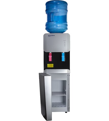 Кулер для воды Aqua Work 105-LR серебро со шкафчиком компрессорный