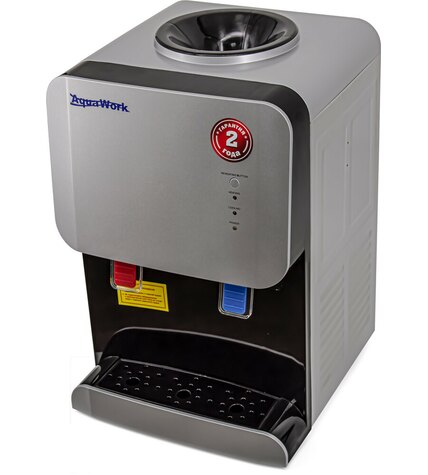 Кулер для воды Aqua Work 105-TDR серебро электронный