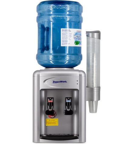 Кулер для воды Aqua Work 0.7-TKR серебро без охлаждения