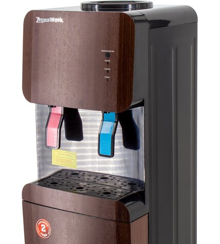 Кулер для воды Aqua Work 105-LR Венге со шкафчиком компрессорный