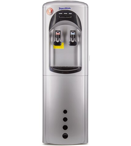 Кулер для воды Aqua Work 17-LDR серебро-черный электронный купить