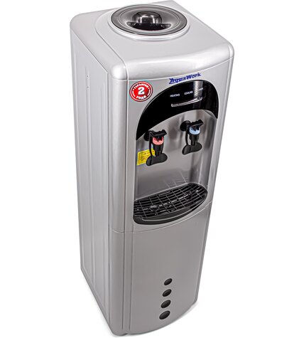 Кулер для воды Aqua Work 17-LDR серебро-черный электронный