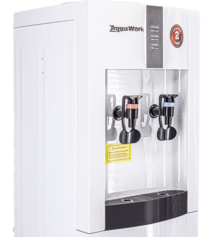 Кулер для воды Aqua Work 16-LR бело-черный компрессорный