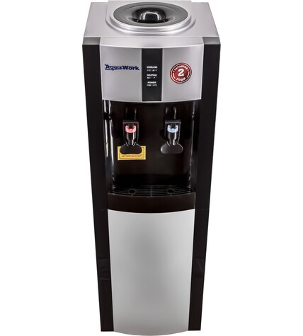 Кулер для воды Aqua Work 16-LDR серебро-черный электронный