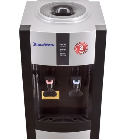 Кулер для воды Aqua Work 16-LDR серебро-черный электронный