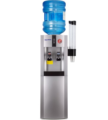 Кулер для воды Aqua Work 16-LDR серебро электронный