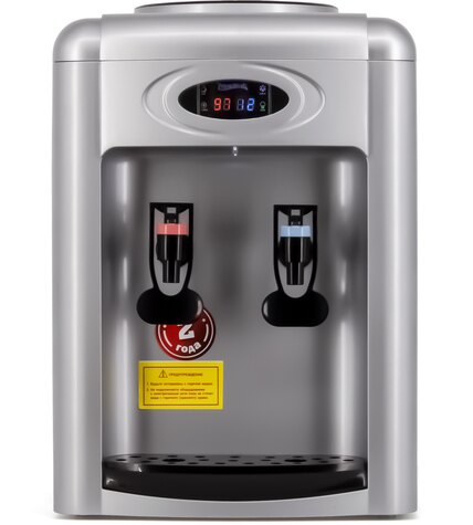 Кулер для воды Aqua Work 0.7-TDR-ST серебро электронный с системой турбонагрева купить