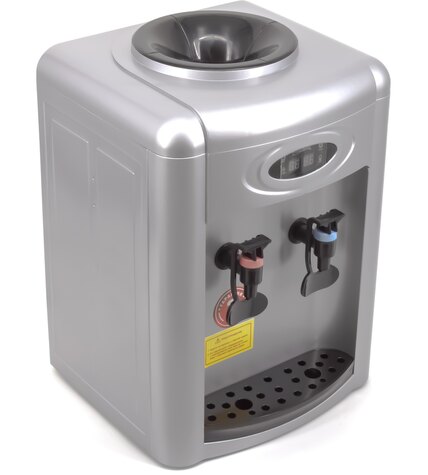 Кулер для воды Aqua Work 0.7-TDR-ST серебро электронный с системой турбонагрева