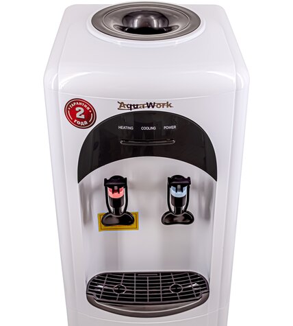 Кулер для воды Aqua Work 17-LR бело-черный компрессорный