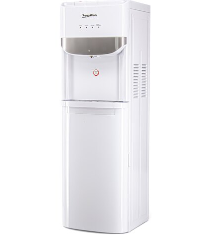 Кулер для воды Aqua Work DR71-T белый с нижней загрузкой бутыли электронный купить