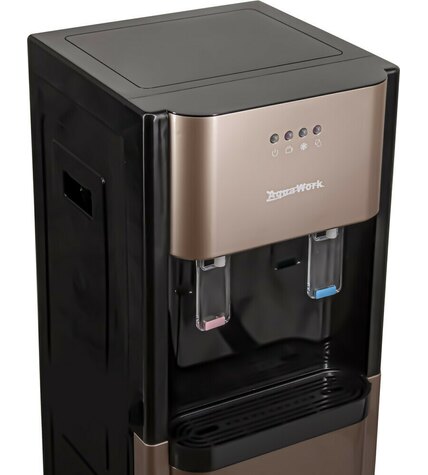 Кулер для воды Aqua Work 41-LDS золотой с нижней загрузкой бутыли электронный