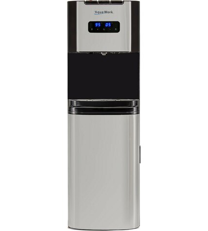 Кулер для воды Aqua Work 72-LS черный с нижней загрузкой бутыли компрессорный купить в Москве