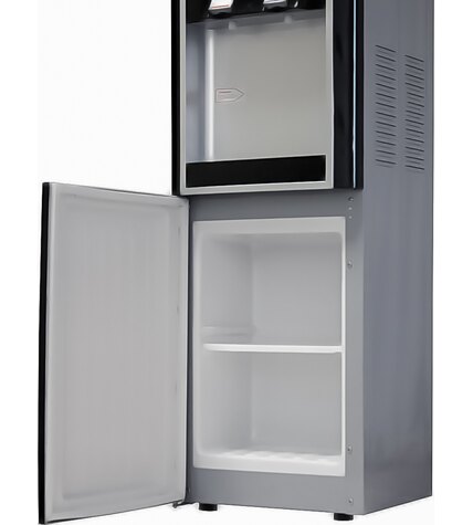 Кулер для воды Aqua Work V90 серебро со шкафчиком электронный