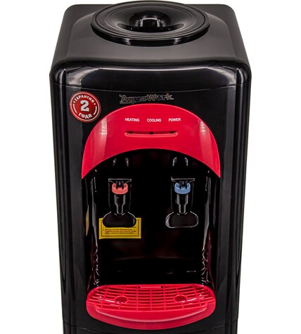 Кулер для воды Aqua Work 17-LDR черно-красный электронный