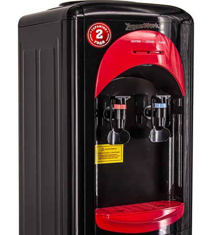 Кулер для воды Aqua Work 17-LDR черно-красный электронный