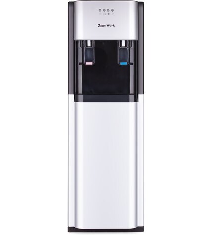 Кулер для воды Aqua Work 41-LDS серебро с нижней загрузкой бутыли электронный купить в Москве