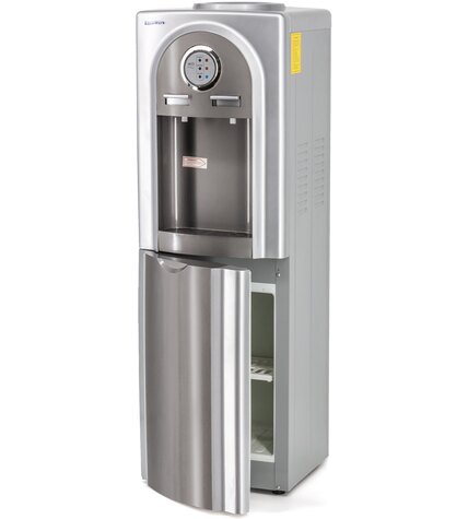 Кулер для воды Aqua Work 5-VB серый со шкафчиком электронный