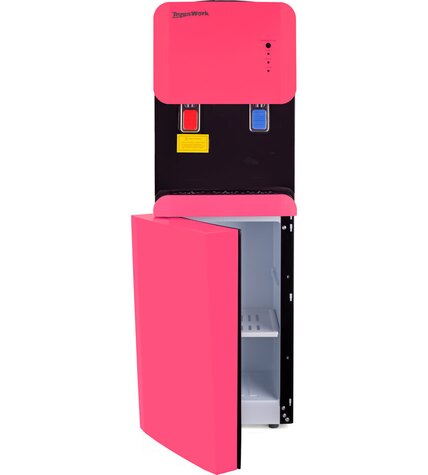 Кулер для воды Aqua Work 105-LDR Фуксия со шкафчиком электронный цена