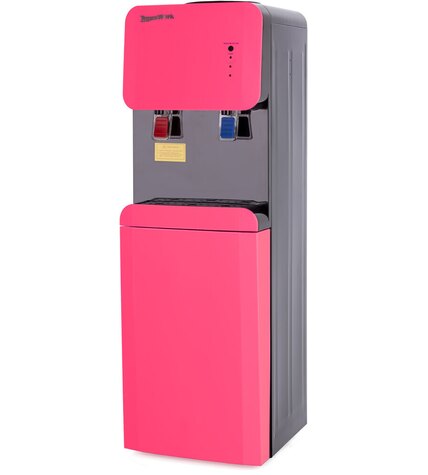 Кулер для воды Aqua Work 105-LR Фуксия со шкафчиком компрессорный купить