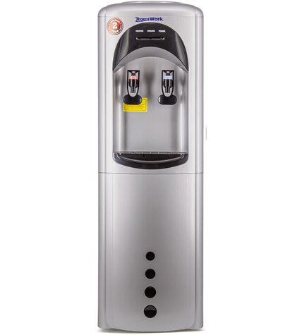 Кулер для воды Aqua Work 17-LR серебро-черный компрессорный купить