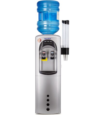 Кулер для воды Aqua Work 17-LR серебро-черный компрессорный