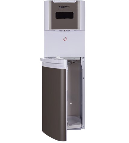 Кулер для воды Aqua Work 72-LDS белый с нижней загрузкой бутыли электронный цена