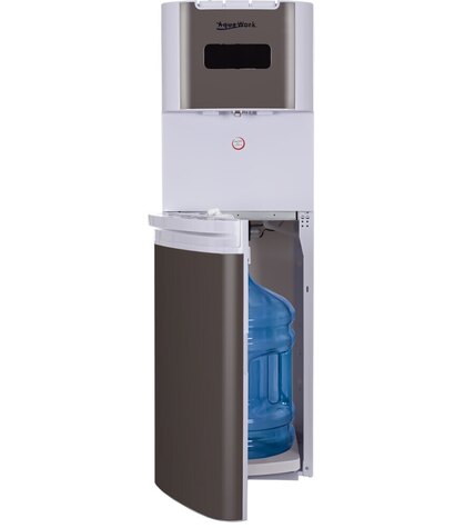 Кулер для воды Aqua Work 72-LDS белый с нижней загрузкой бутыли электронный стоимость