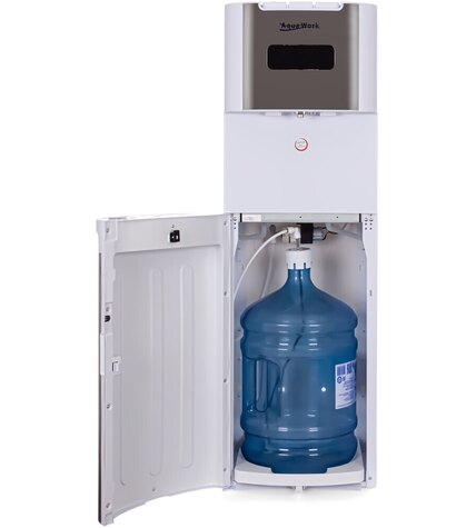 Кулер для воды Aqua Work 72-LDS белый с нижней загрузкой бутыли электронный заказать