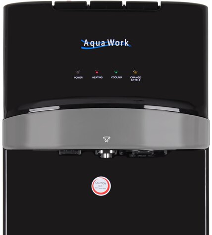 Кулер для воды Aqua Work 73-LDS черный с нижней загрузкой бутыли электронный