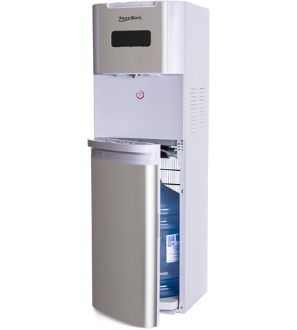 Кулер для воды Aqua Work 72-LS белый с нижней загрузкой бутыли компрессорный купить