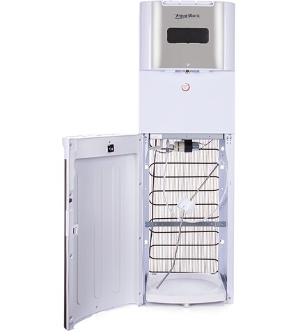 Кулер для воды Aqua Work 72-LS белый с нижней загрузкой бутыли компрессорный заказать