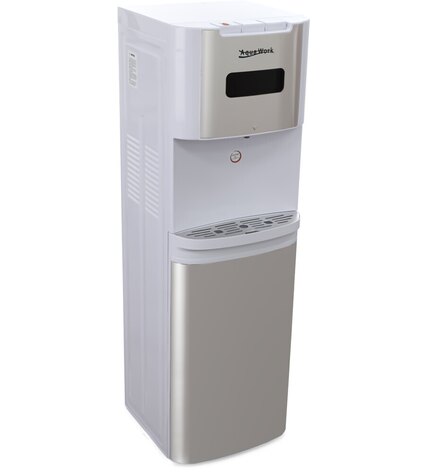Кулер для воды Aqua Work 72-LS белый с нижней загрузкой бутыли компрессорный