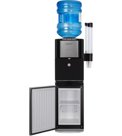 Кулер для воды Aqua Work 84-B черный с холодильником компрессорный