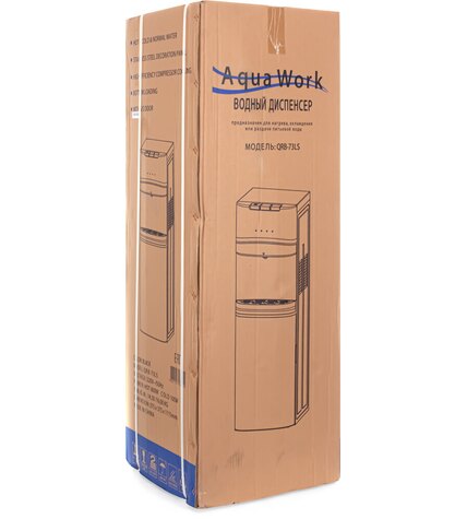 Кулер для воды Aqua Work 73-LS черный с нижней загрузкой бутыли компрессорный цена