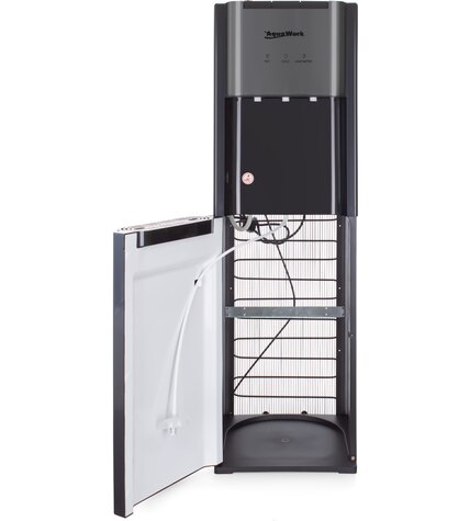 Кулер для воды Aqua Work 44-LS графит с нижней загрузкой бутыли компрессорный купить в Москве