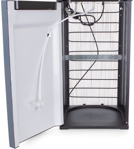 Кулер для воды Aqua Work 44-LS серебро с нижней загрузкой бутыли компрессорный