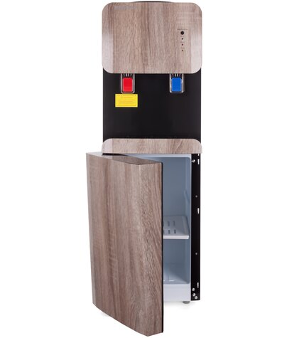 Кулер для воды Aqua Work 105-LDR Сонома трюфельный со шкафчиком электронный цена