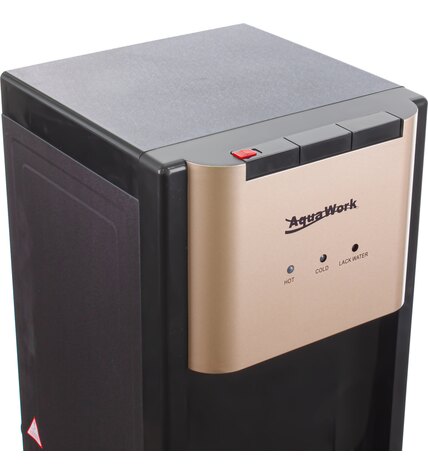 Кулер для воды Aqua Work 44-LS золото с нижней загрузкой бутыли компрессорный