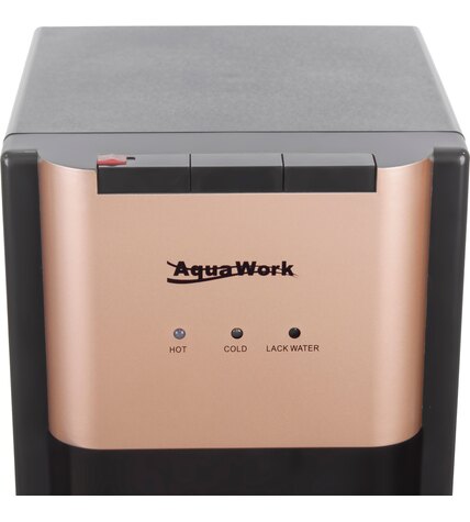 Кулер для воды Aqua Work 44-LS золото с нижней загрузкой бутыли компрессорный