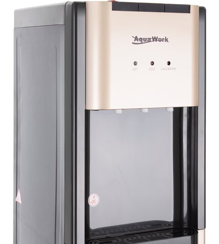 Кулер для воды Aqua Work 44-LS золото с нижней загрузкой бутыли компрессорный