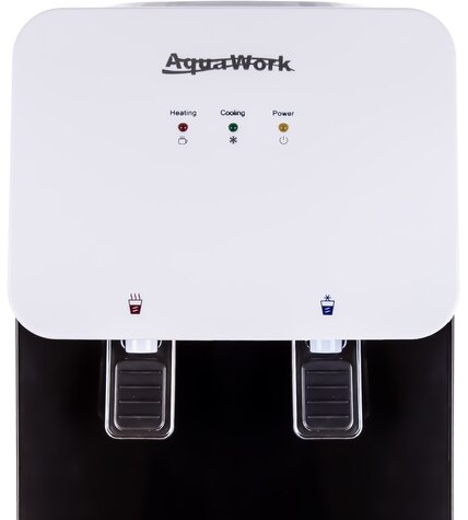 Кулер для воды Aqua Work 11-LDR бело-черный электронный