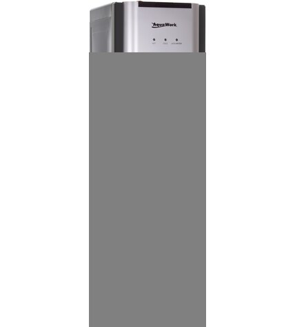 Кулер для воды Aqua Work 44-LDS серебро с нижней загрузкой бутыли электронный заказать